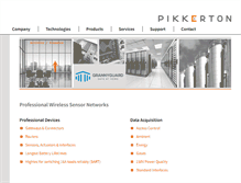 Tablet Screenshot of pikkerton.com